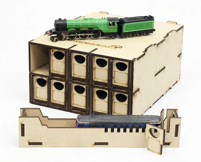 WWScenics WSLC-016 WWS N-Gauge Loco Storage Box 10 Drawer