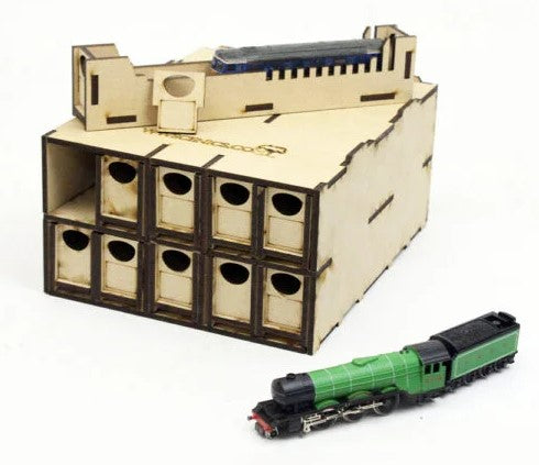WWScenics WSLC-016 WWS N-Gauge Loco Storage Box 10 Drawer