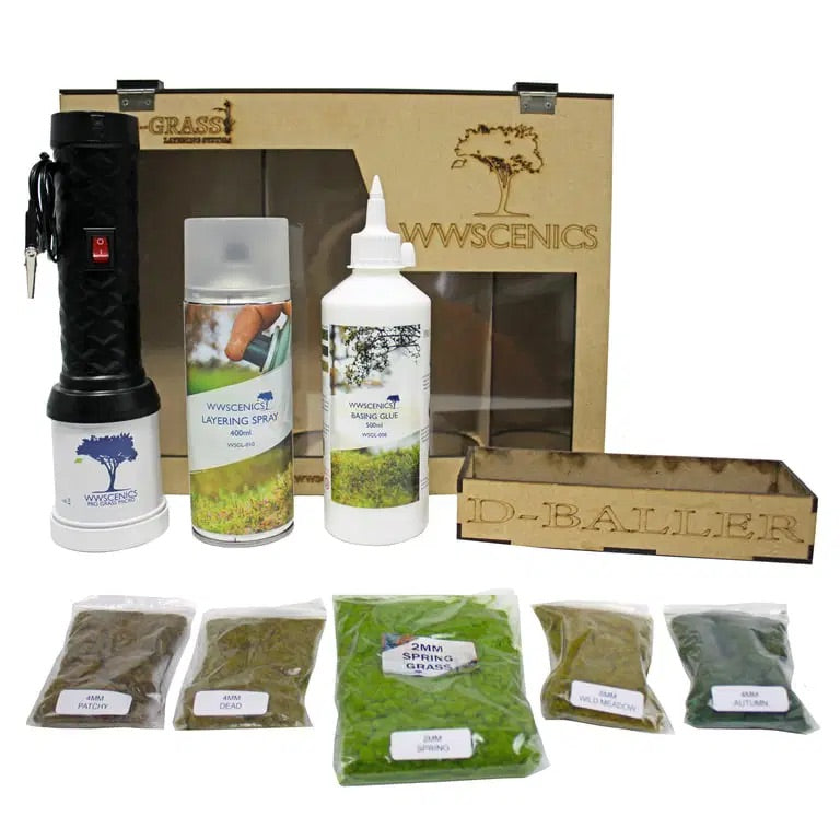 WWScenics WSPG-037 WWS Pro Grass Layering System Applicator Starter Kit