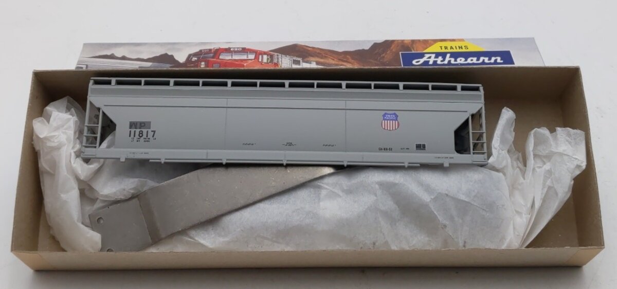 Athearn 2902K HO Western Pacific 55' Centerflow Hopper Car Kit