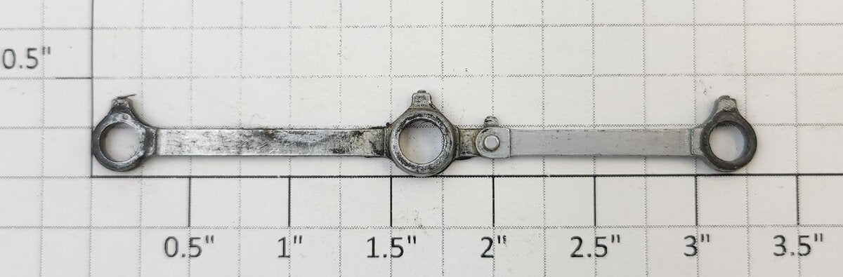 Lionel 227-54 Left Hand Nickel Side Rod