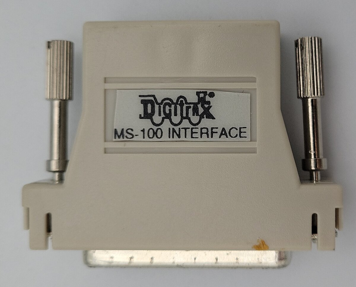 Digitrax MS-100 Programmer Computer Interface