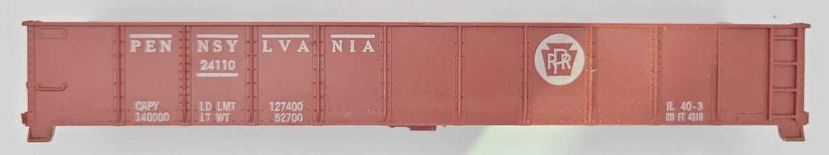 American Flyer PA9986 S Scale Tuscan Pennsylvania Gondola Shell #24110