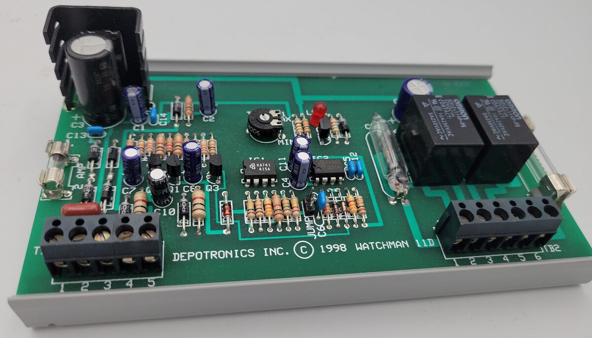 Depotronics 11D IIC Watchman Train & Signal Controller PCB Circuit Board