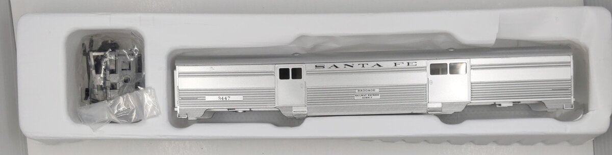 Con-Cor 0001-000742 HO Scale Santa Fe 70' Baggage Car Railway Express #3447