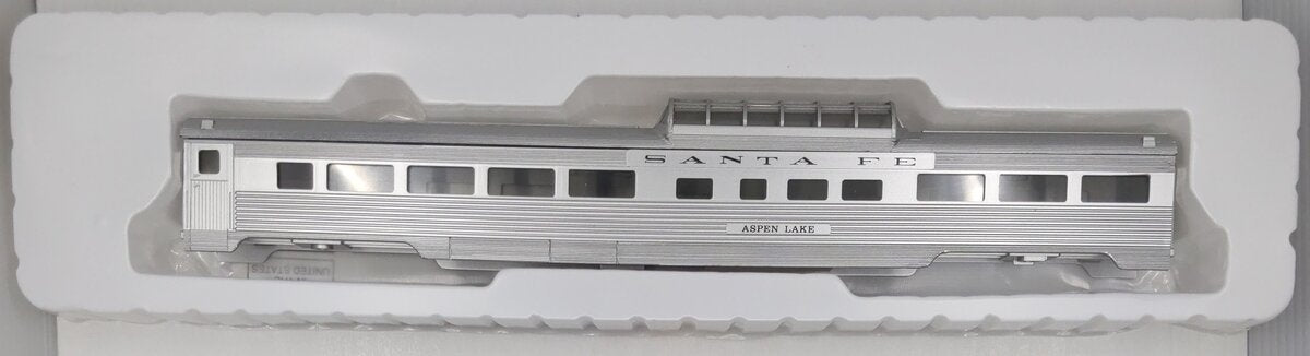 Con-Cor 0001-000782-1 HO Scale Santa Fe 85' Budd-Dome Car 