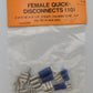 Radio Shack 64-3039 Female Quick-Disconnects