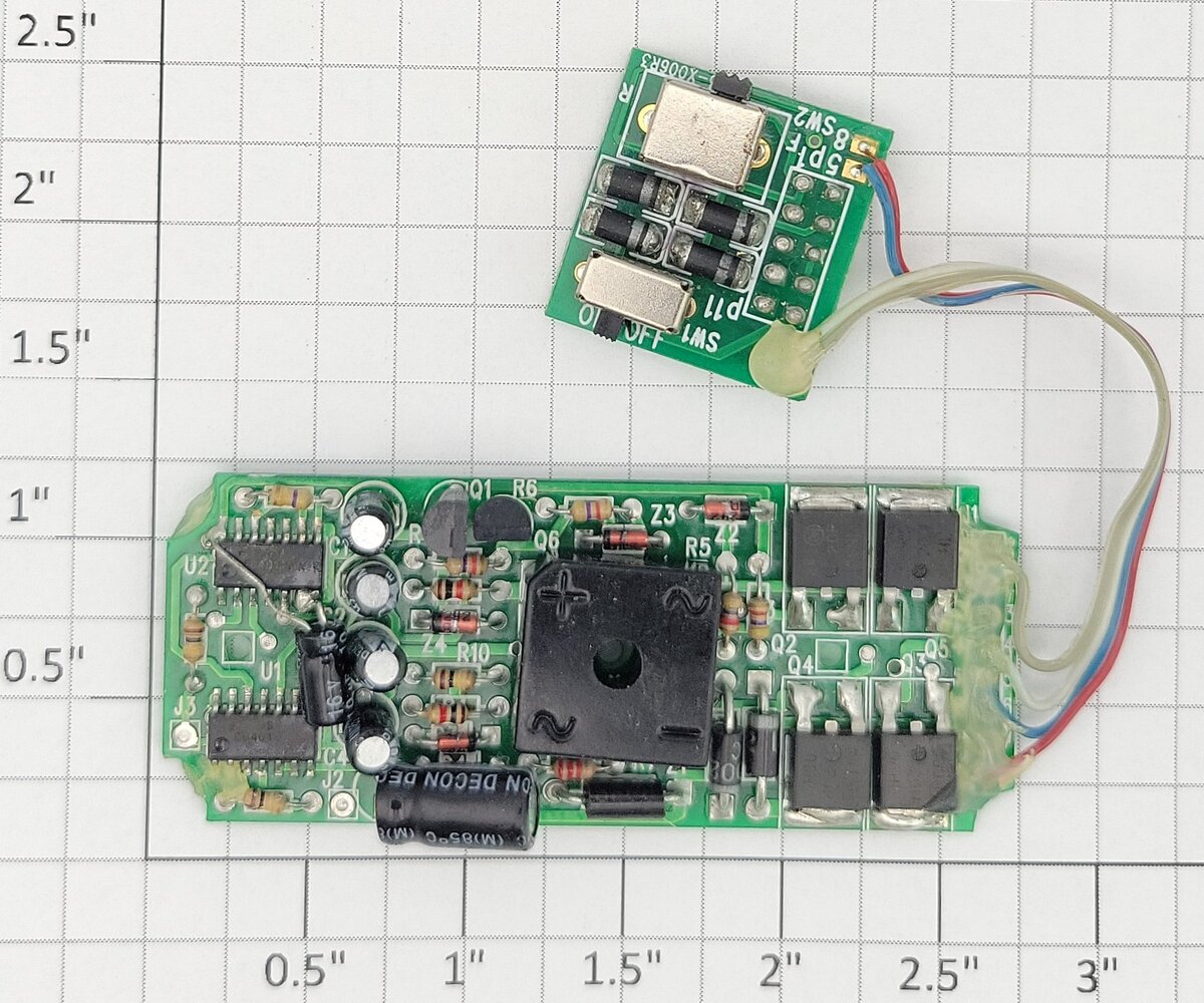 S-Helper 653-X006R3 Diesel Loco AC / DC Lighting PCB Circuit Board