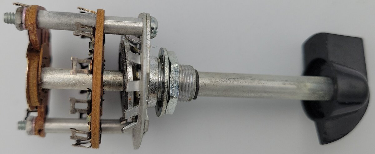 Acme PA1000 2 Pole 6-Position Steatite Switch with Instructions