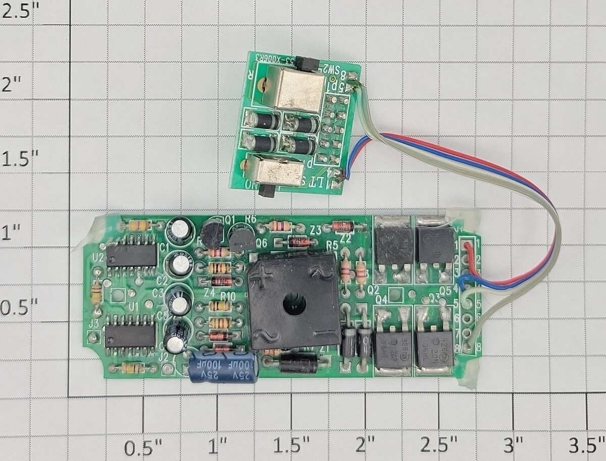 S-Helper 653-X006R2 Switcher AC/DC Reverse Wired PCB Circuit Board