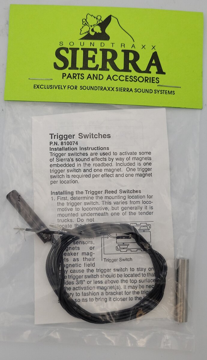 SoundTraxx 810074 Sierra Trigger Switches