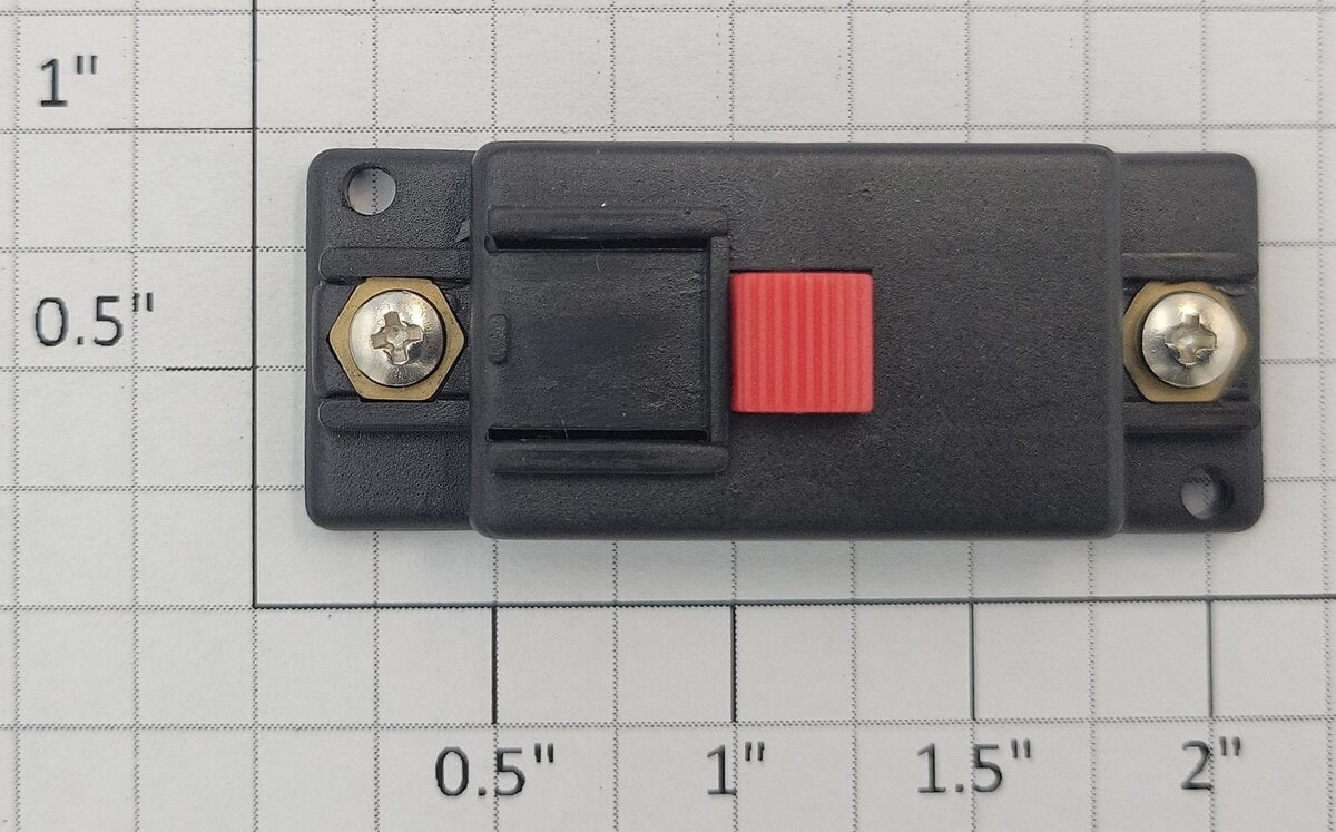 Lionel 190-25 O Gauge Red Momentary Pushbutton Accessory Control Switch