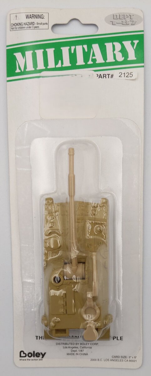 Boley 2125 HO 1:87 Military Army Tank Car