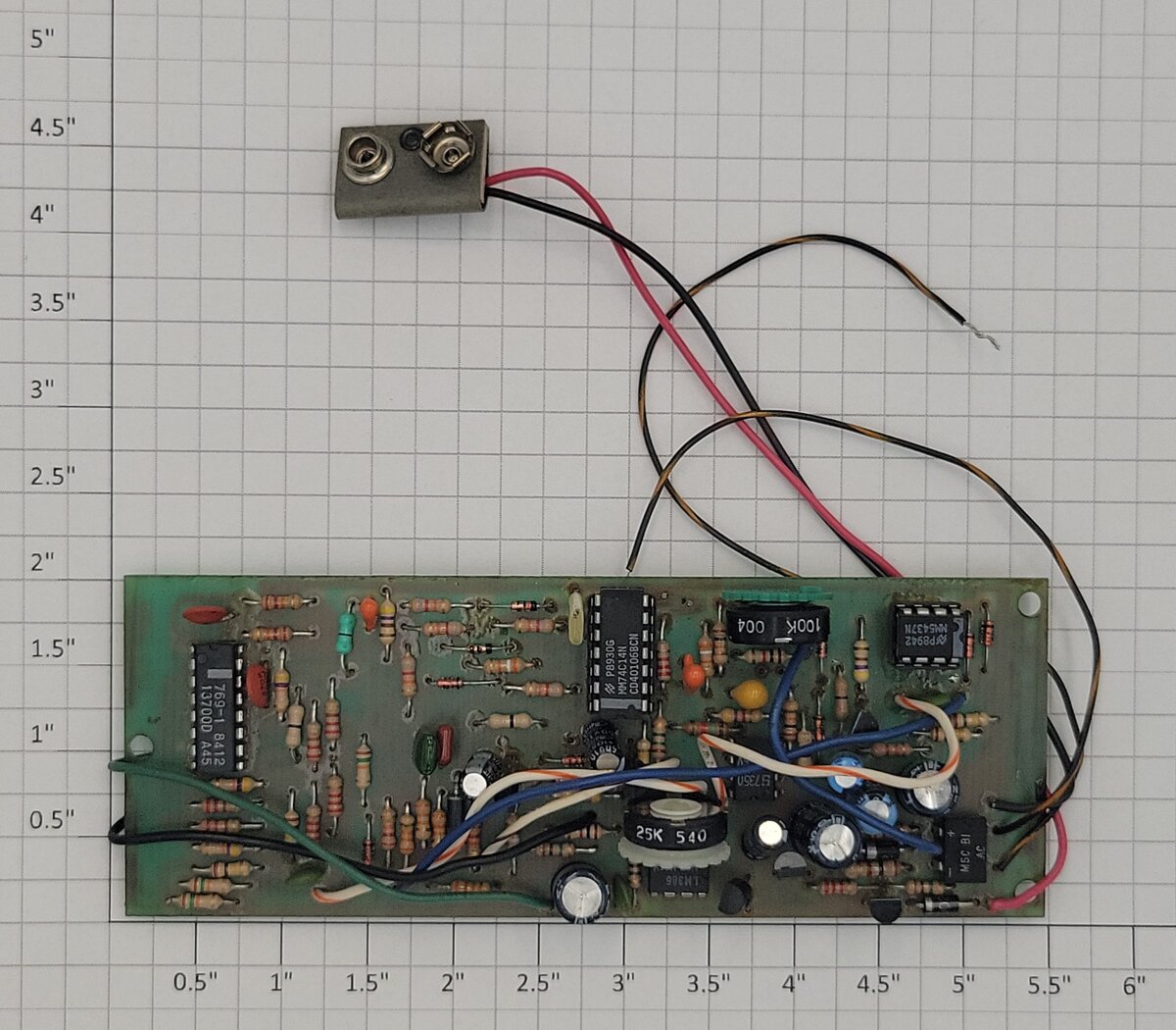 Acme SS2D PCB Circuit Board with 25K and 100K Potentiometer