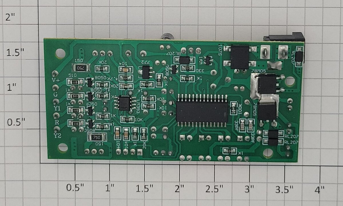 WeHonest 190-600 O Gauge Signal & Crossing Light Master Board PCB Circuit Board