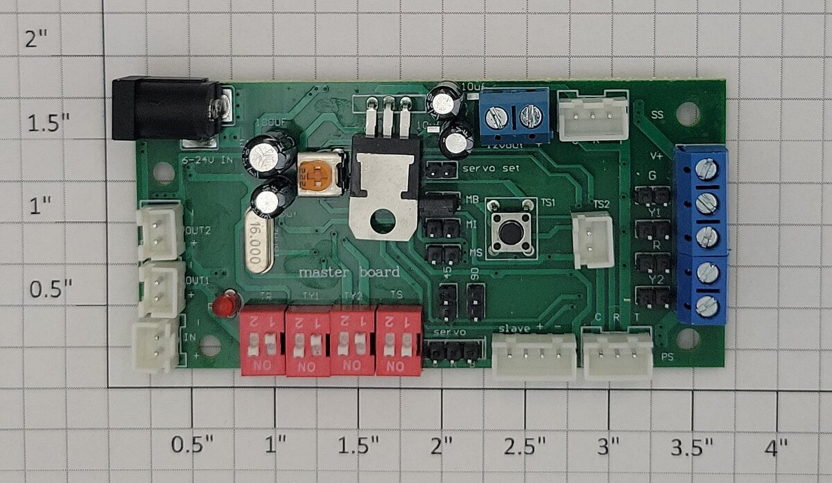 WeHonest 190-600 O Gauge Signal & Crossing Light Master Board PCB Circuit Board