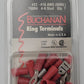 Acme 7109446 Buchanan Ring Terminals #22-#18 AWG (Pack of 7)