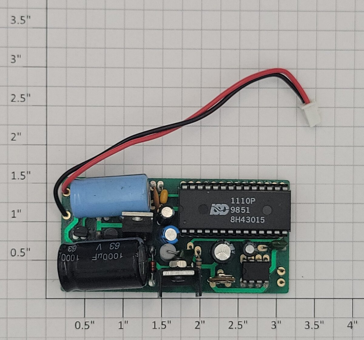 Acme 344-X017 Voltage Regulator PCB Circuit Board