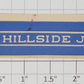 American Flyer 620-1 "Hillside JCT." 620 Passenger Station Name Board