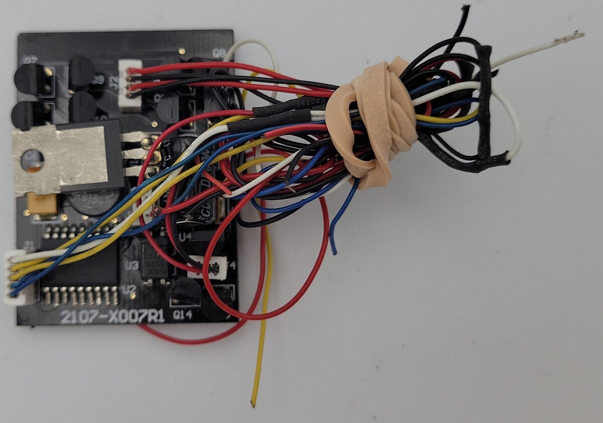 Lionel 14098-410 Crossing Gate Motor Driver PCB Circuit Board with Wiring