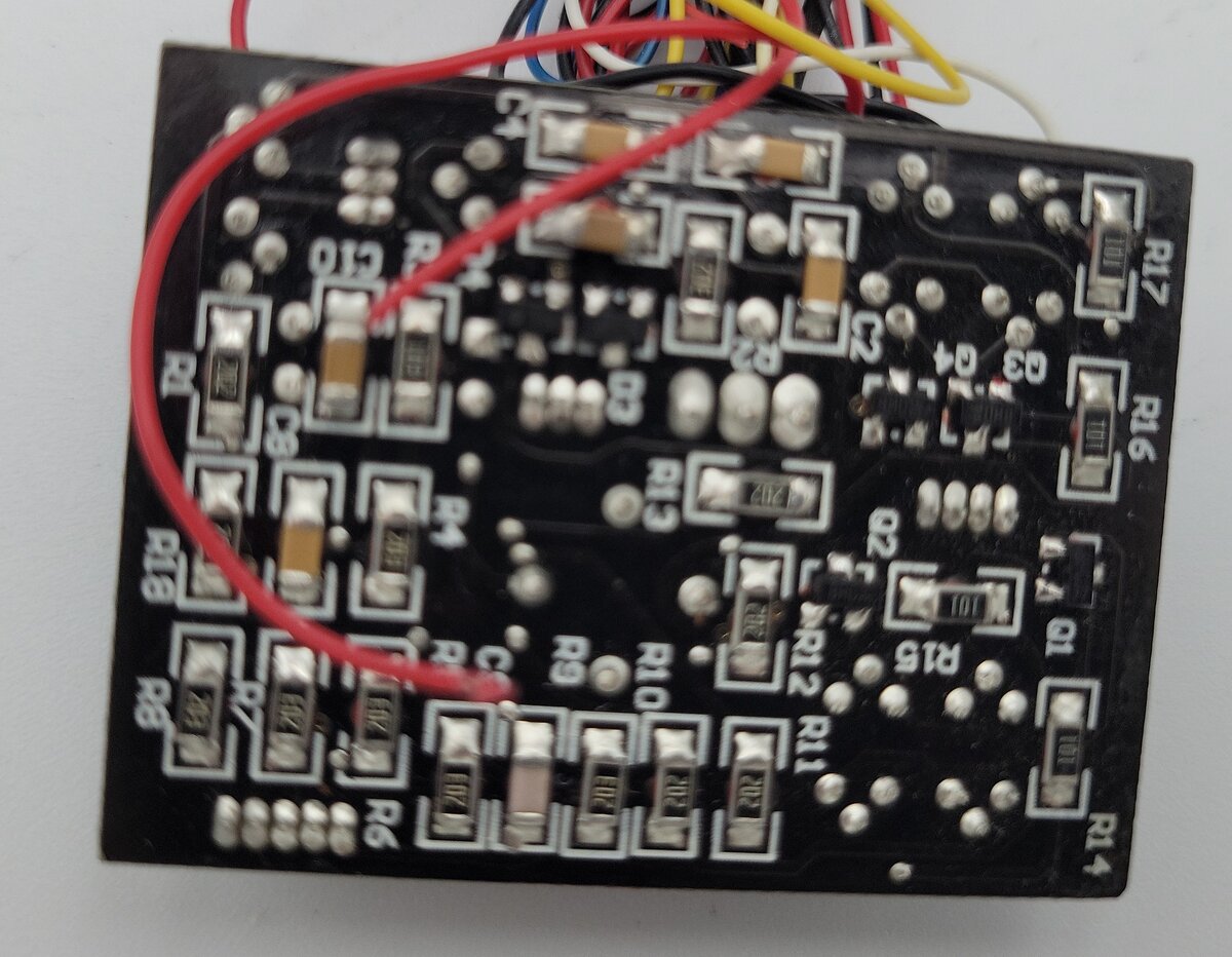 Lionel 14098-410 Crossing Gate Motor Driver PCB Circuit Board with Wiring