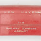 American Flyer PA10089 Red New Haven Railway Express Agency Shell #718