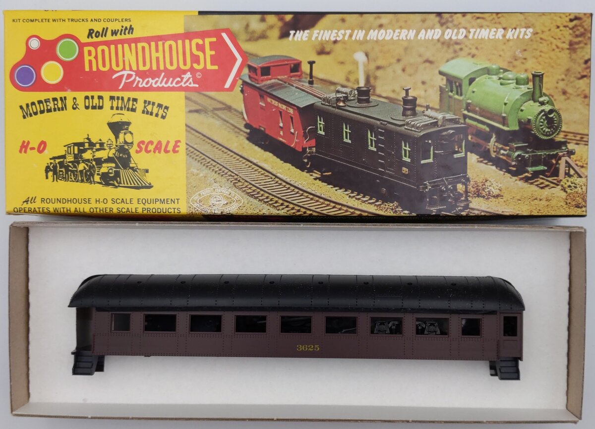 Roundhouse 6167 HO Harriman Style Observation Car Kit