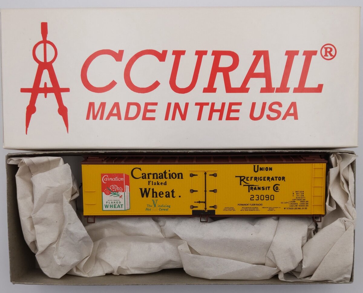 Accurail 1577 HO Carnation 40' Wood Reefer Kit