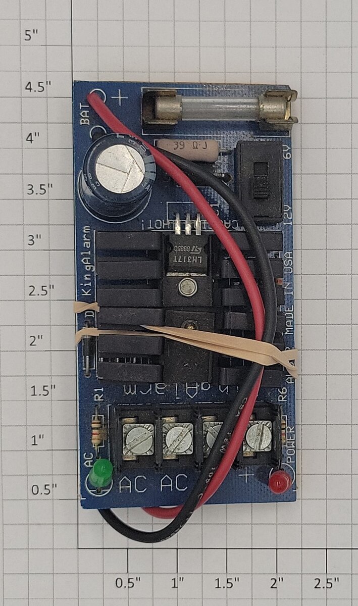 Altronix AL612 Power Supply 12v 6v with Battery Lead