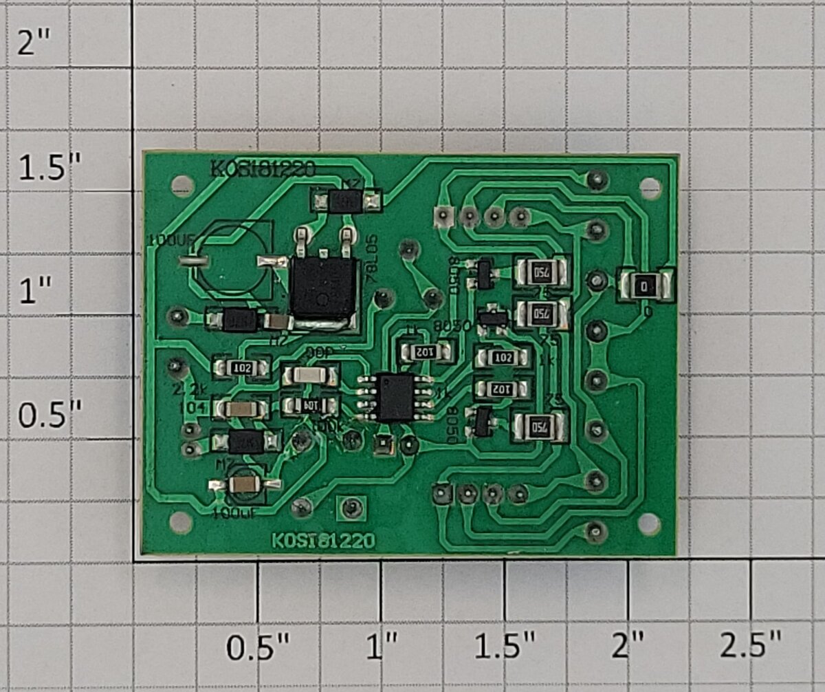 WeHonest KOS181220 O Gauge Signal & Crossing Light Flasher PCB Circuit Board