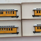 Roundhouse 182 HO Denver & Rio Grande Western 34' Overton Coach Kit (Set of 4)