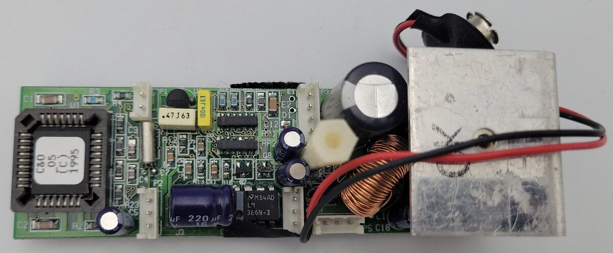 Lionel 8056T-40 Railsounds 2.5 Rev 1.2 DC PCB Circuit Board with Chips