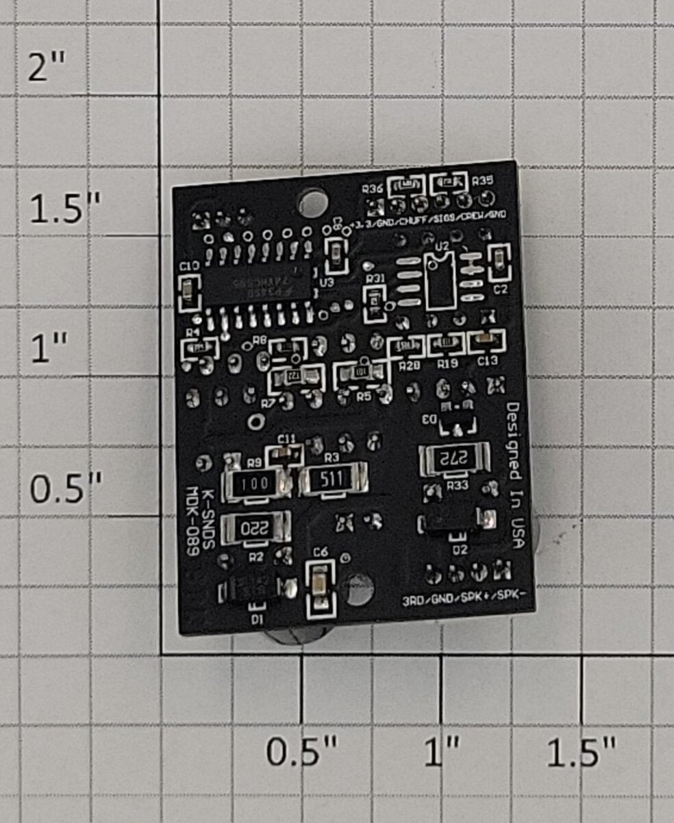 K-Line MDK-089 Steam Freight Sound PCB Circuit Board without Chip