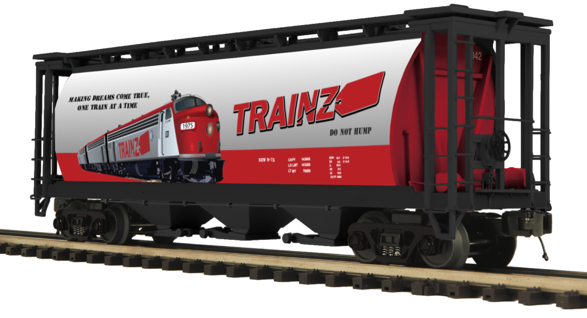 PREORDER: MTH 20-96890 Trainz 3-Bay Cylindrical Hopper