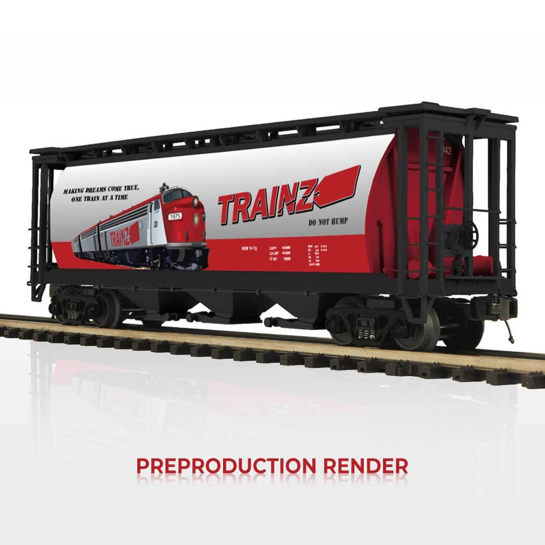 PREORDER: MTH 20-96890 Trainz 3-Bay Cylindrical Hopper