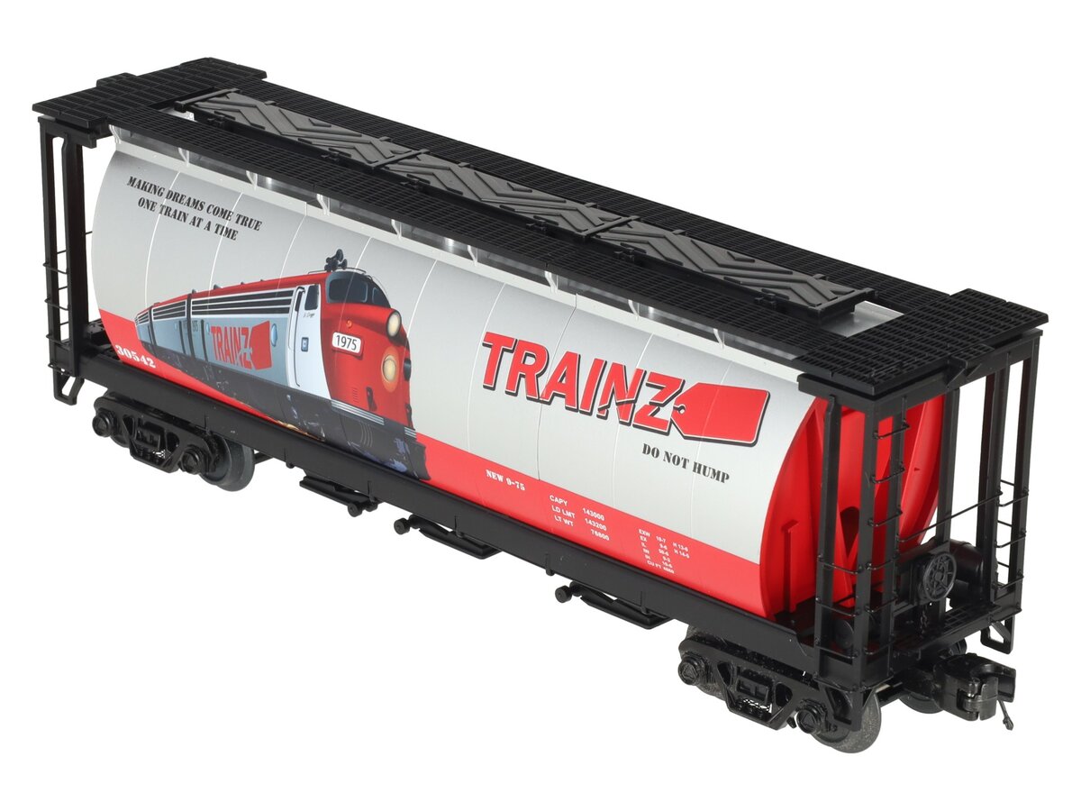 MTH 20-96890 O Modern Custom Trainz 3-Bay Cylindrical Hopper