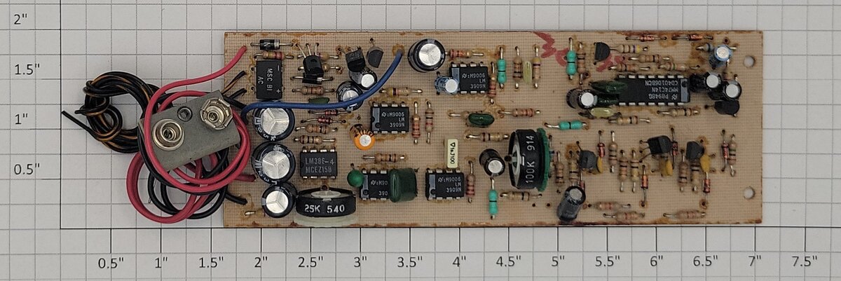 Acme 0905-1 Pre-Amp Sound PCB Circuit Board