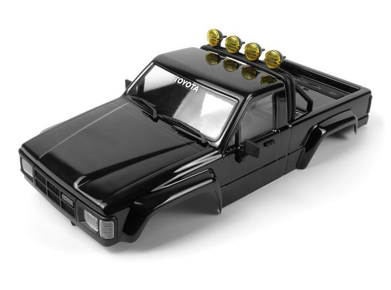 HPI Racing 160851 1:18 Venture18 Toyota Hilux SR5 Black Painted Body