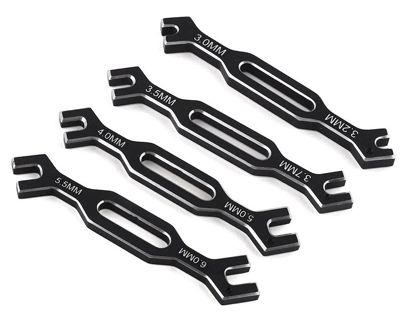 Protek RC 2034 Aluminum Turnbuckle Wrench Set
