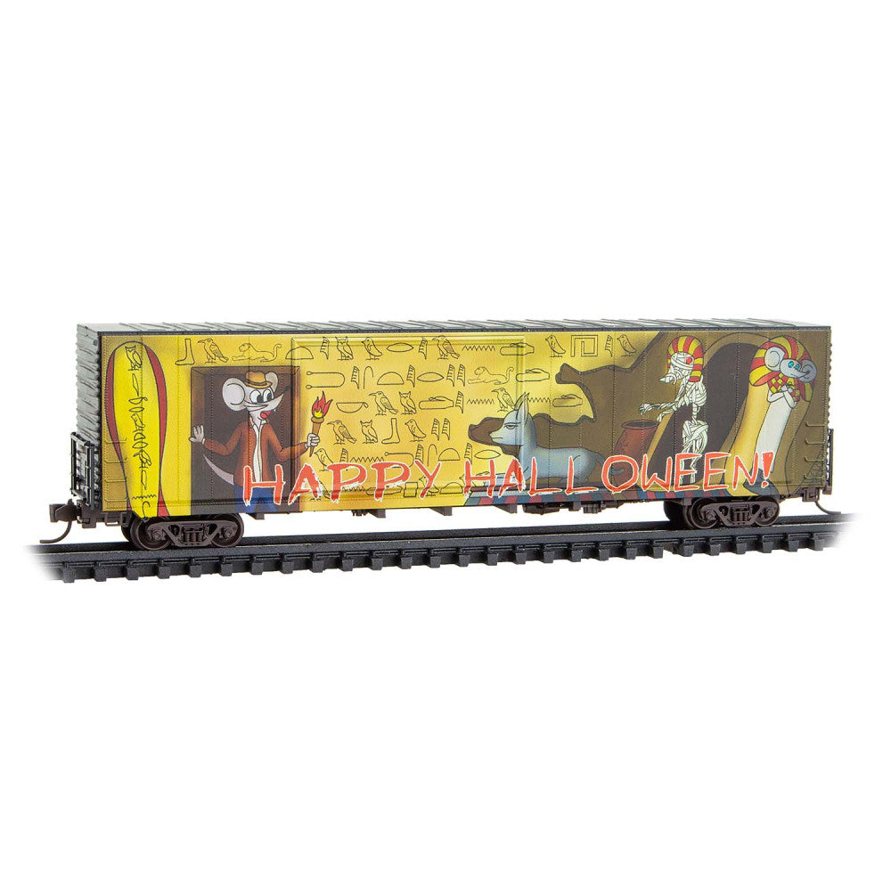 Micro-Trains 10200853 N 2025 Halloween Micro-Mouse 60' Boxcar