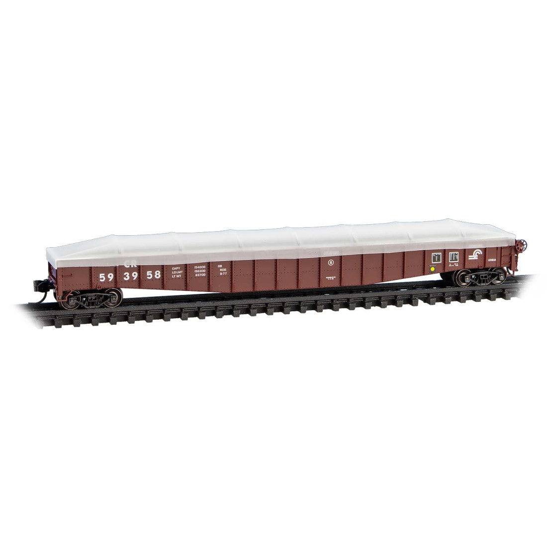 Micro-Trains 10700140 N Conrail 65' Mill Gondola #593958