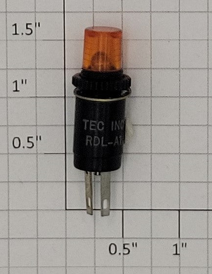 Acme RDL-A1 Vintage Tec Lite Panel Mount Indicator Light Steampunk
