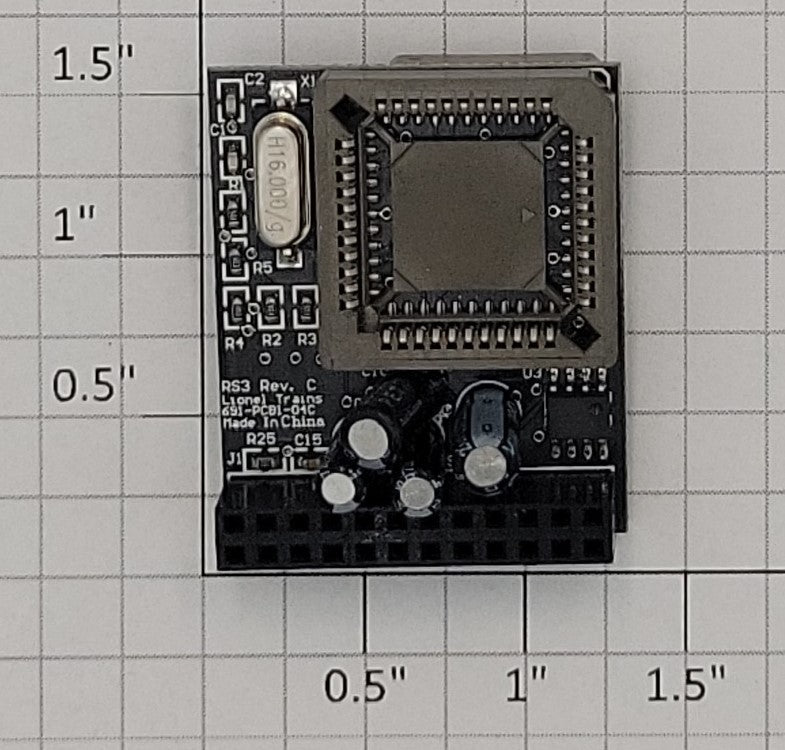 Lionel 691PCB104C RailSounds 4.0 PCB Circuit Board - without Chips
