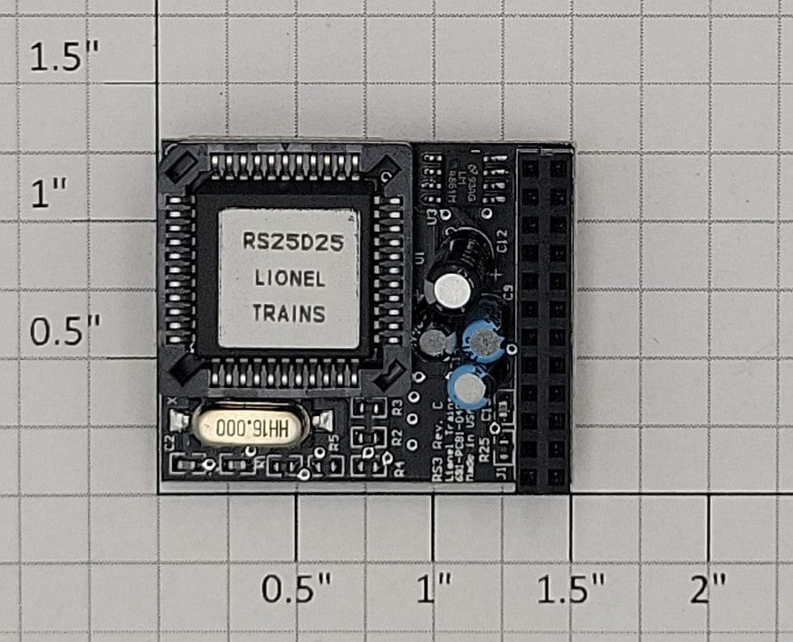Lionel 691PCB104C RailSounds 4.0 PCB Circuit Board Generic Diesel (EMD)