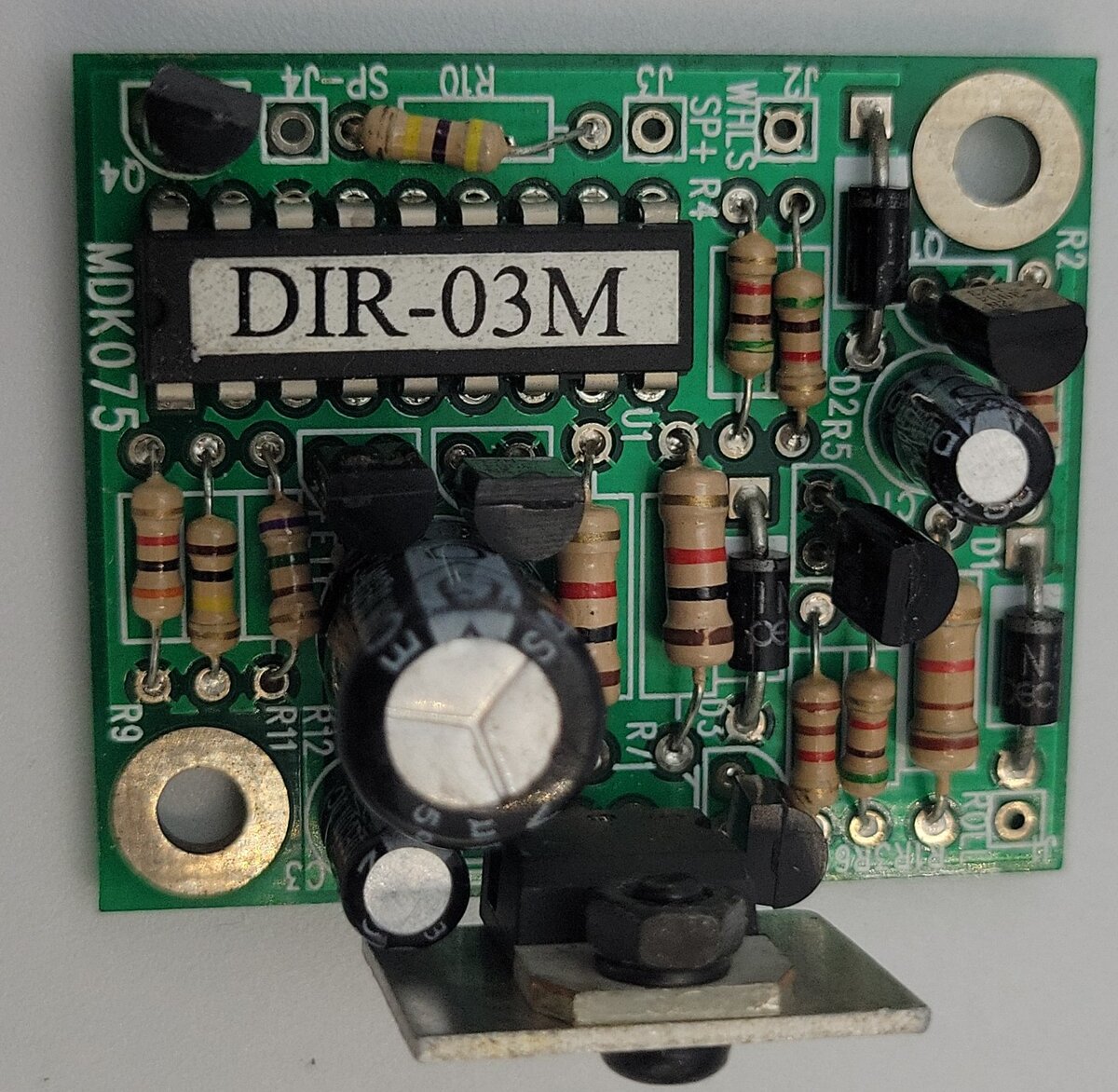 Lionel 691AMDK075 Interurban Diesel Sound PCB Circuit Board