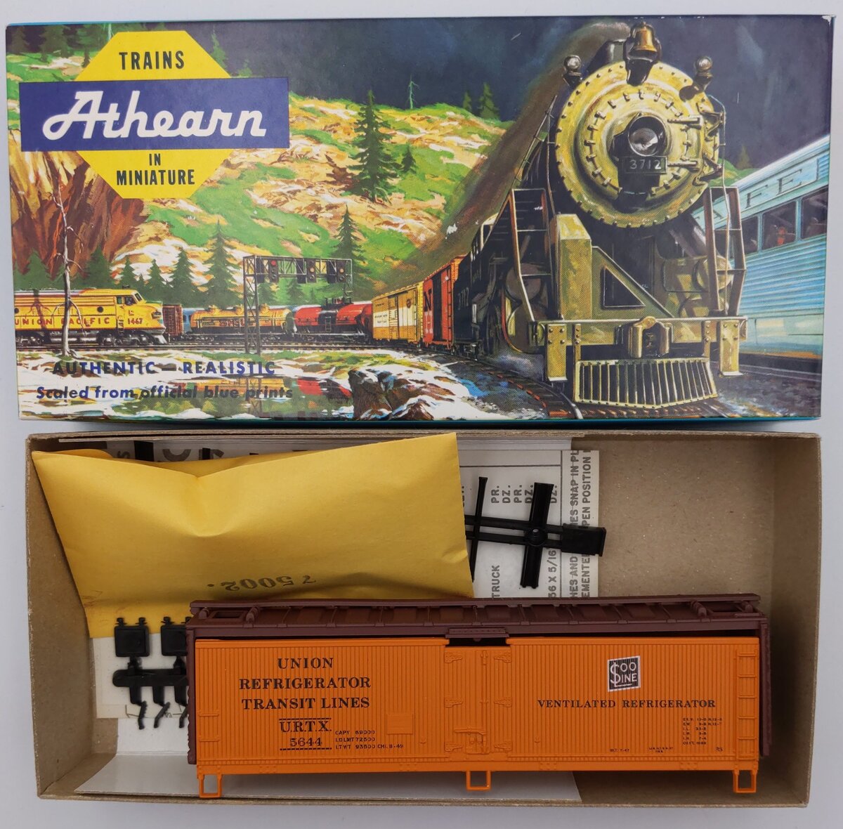 Athearn 5213 HO SOO Line 40' Wide Reefer Kit