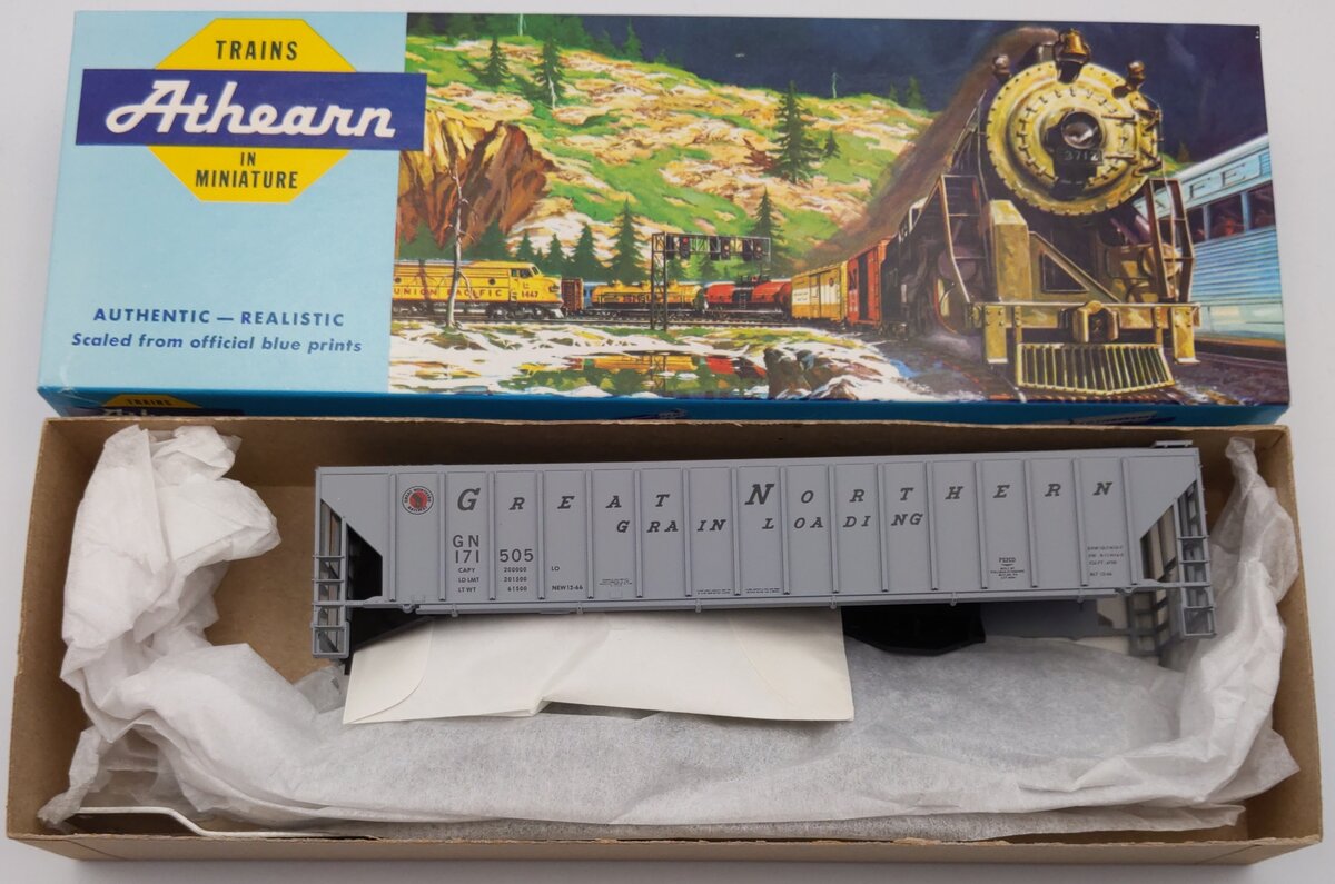 Athearn 2277 HO Great Northern 54' Ribside Hopper Kit