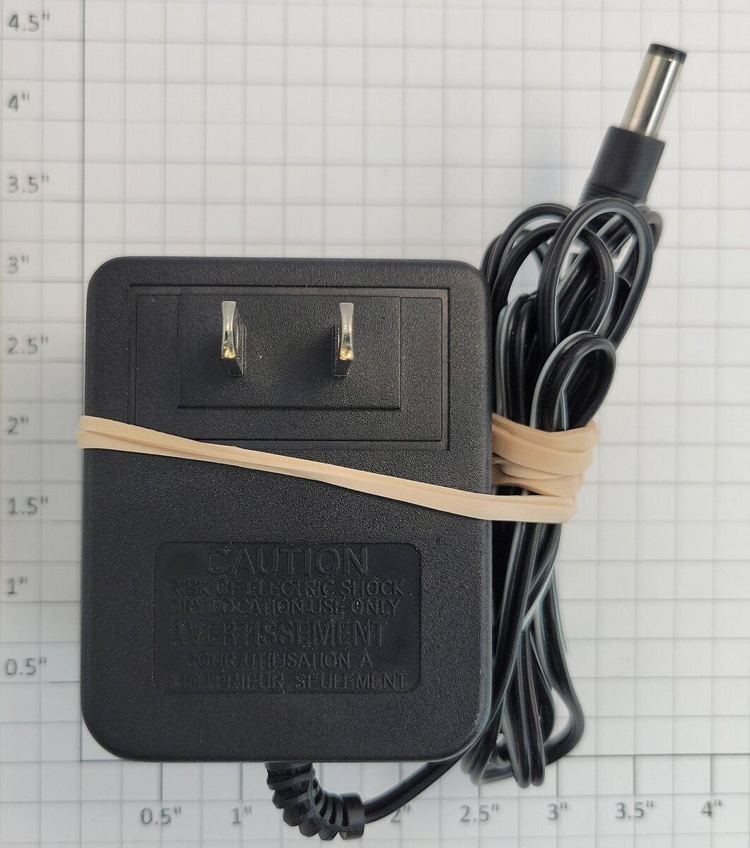 Acme MD-12500  AC-DC Adapter Input 120-VAC Output 12-VDC
