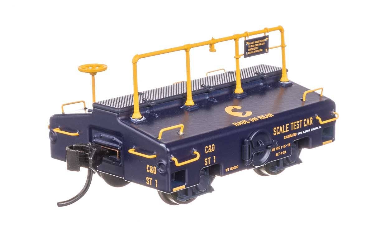 Walthers 920-105303 HO Chessie System/Chesapeake & Ohio Scale Test Car #ST1