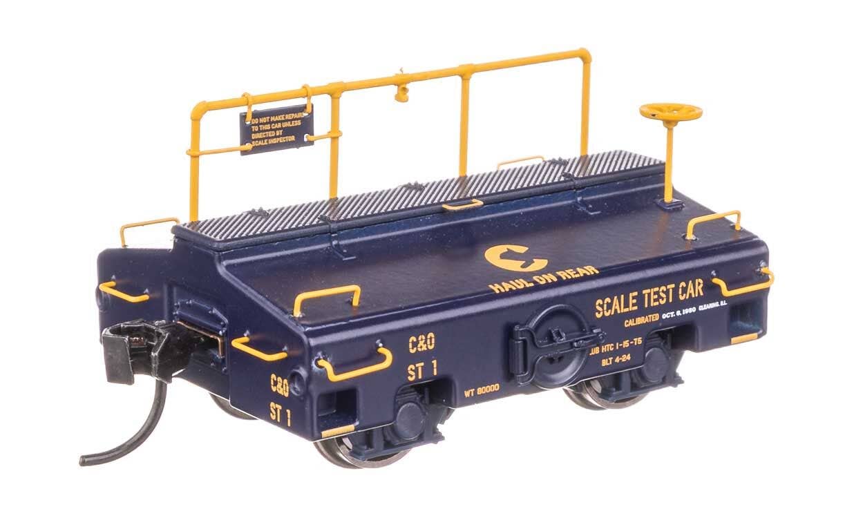 Walthers 920-105303 HO Chessie System/Chesapeake & Ohio Scale Test Car #ST1